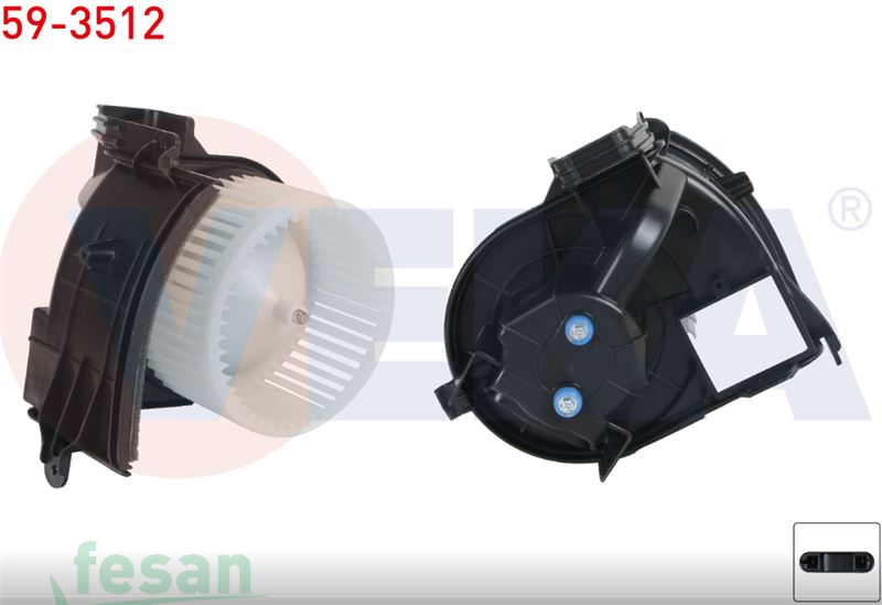 59-3512 12V KALORİFER MOTORU RENAULT KANGOO 2005>