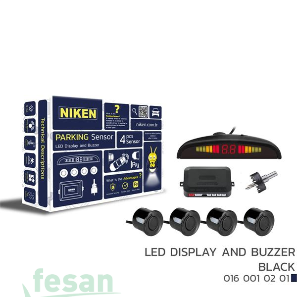 NİKEN PARK SENSÖRÜ LED EKRANLI SES İKAZLI 22MM