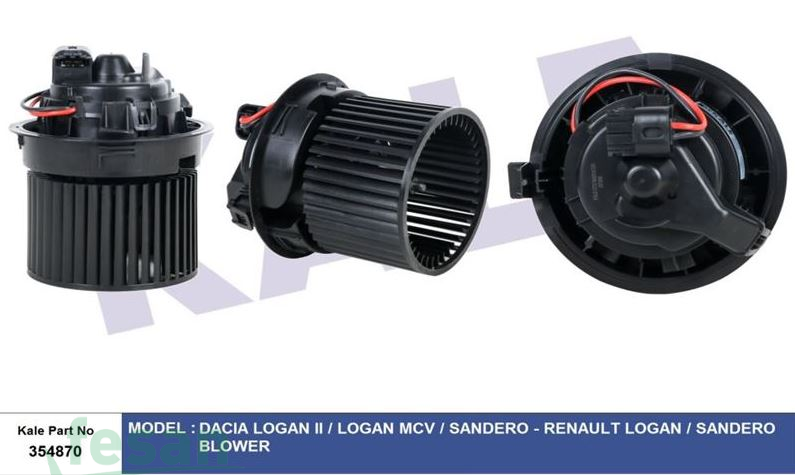 83266 12V KALORİFER MOTORU DACİA SANDERO II LOGAN II 1.5DCİ