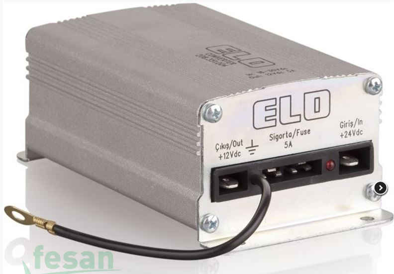 208.351.004 24V-12V KONVERTÖR 5AHM 70W TAM KORUMALI