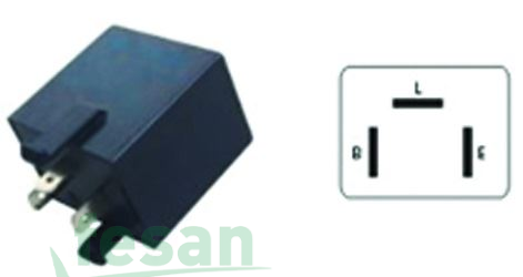 VB 2103 12V FLAŞÖR 3 FİŞLİ HYUNDAI H100 ACCENT KISA VB 2104 AYNI