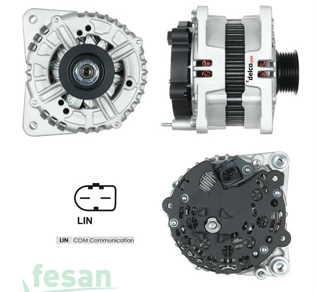 BOSCH DLA2650 12V ALTERNATÖR AUDİ A6 Q7 QUATTRO 180AHM 2008-2013 LIN2 180AHM