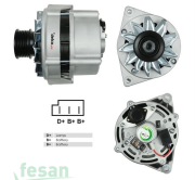 BOSCH DLA239 12V ALTERNATÖR MERCEDES BENZ 19E 190D 200E 200D 1983-1995 80AHM
