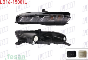 LB16-15001L GÜNDÜZ FARI CİTROEN BERLİNGO 2018> OPEL COMBO TOYOTA PROACE SOL