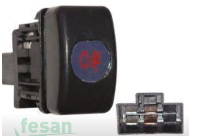 SM 580 ANAHTAR SİS LAMBA İSUZU SİYAH