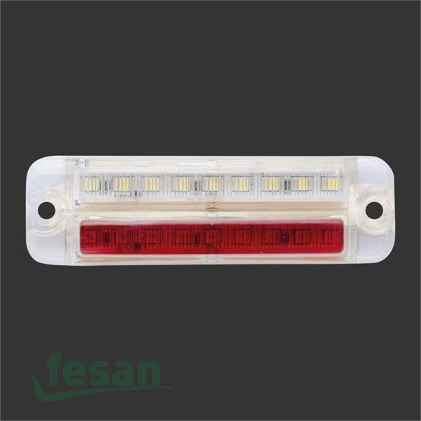 K2 217 LED LAMBA KIRMIZI BEYAZ 18LED BAD 217