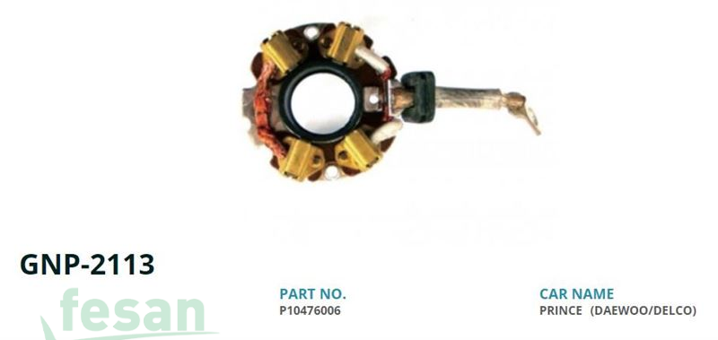 GENON GNP 2113 DELCO MARŞ KÖMÜR YUVASI DAEWOO LANOS NUBIRA ESPERO LEGANZA