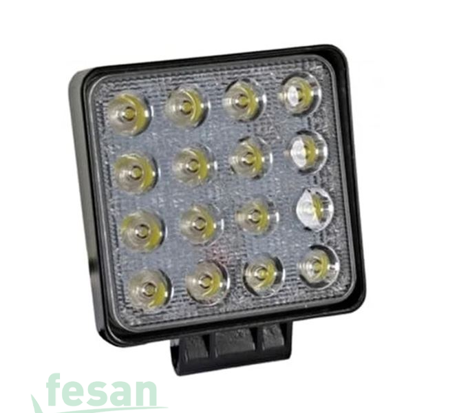 LWL-S16 12-24V ÇALIŞMA LAMBASI 16LED KARE  B