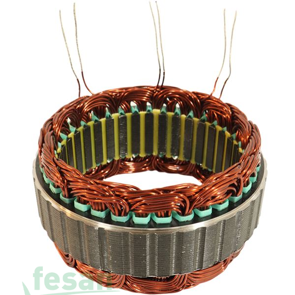 WST 1702 VALEO 24V STATÖR HYUNDAİ İŞMAKİNESİ 90AHM İÇ:112 DIŞ:141/145 KALINLIK:34