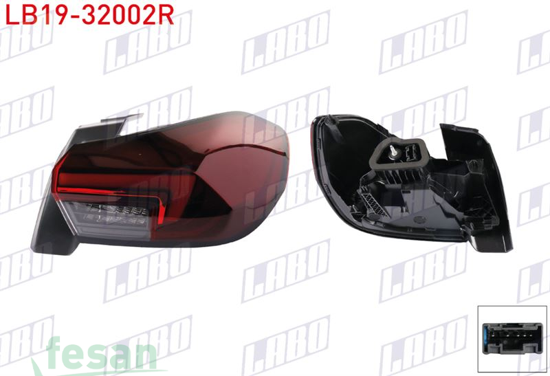 LB19-32002R STOP LAMBASI OPEL CORSA F 2019> SAĞ DIŞ LEDLİ
