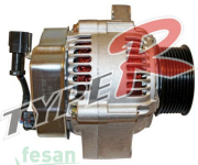 NPD5610 DENSO 24V ŞARJ DİNAMOSU KOMATSU PALETLİ 2FİŞL TIRTILLI KASNAK 40AHM