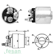 ZM 6495 VALEO 12V MARŞ OTOMATİĞİ HONDA ACCORD