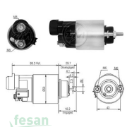 ZM 6708 DENSO 12V MARŞ OTOMATİĞİ HONDA CİTY FİT JAZZ