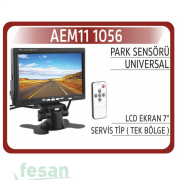11 1056 12V KAMERA SERVİS TİPİ 7İNC TEK BÖLGE