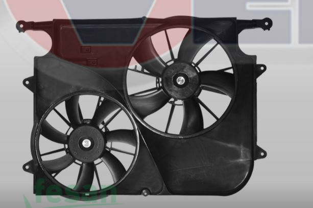 25-1604 12V FAN MOTORU CHEVROLET CAPTIVA ÇİFTLİ SU KLİMA C100 2.0D 2006-2012