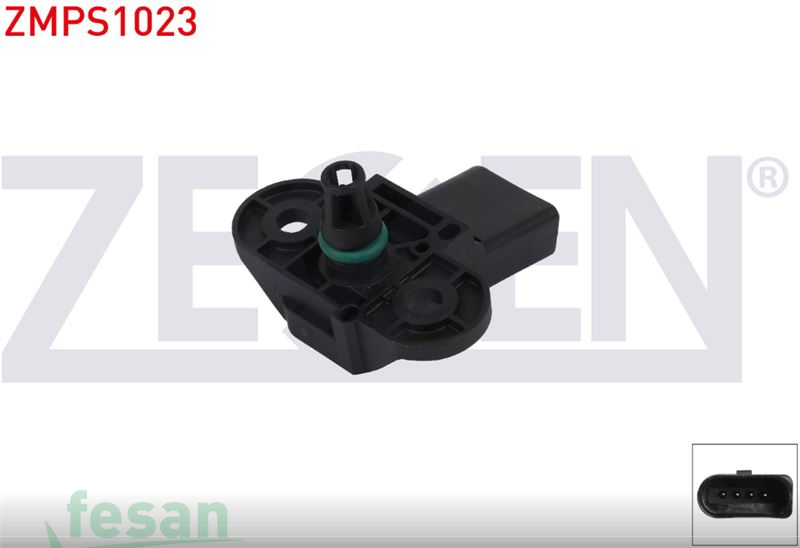 ZMPS1023 BASINÇ SENSÖRÜ VW GOLF 1.6-2.0 2004-2008 GOLF 1.6 2008-2012 JETTA 1.6 2005-2010 PASSAT 1.6 2005-2010 POLO 1.4 1999-2001 CADDY 1.6 2004-2015 SEAT LEON 1.4 1999-2006