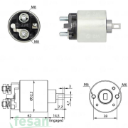 ZM 716 PROSTALİTE 12V MARŞ OTOMATİĞİ FORD ESCORT ORİON VW PASSAT POİNTER POLO