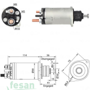 ZM 818 DELCO 12V MARŞ OTOMATİĞİ FORD MERCEDES BENZ