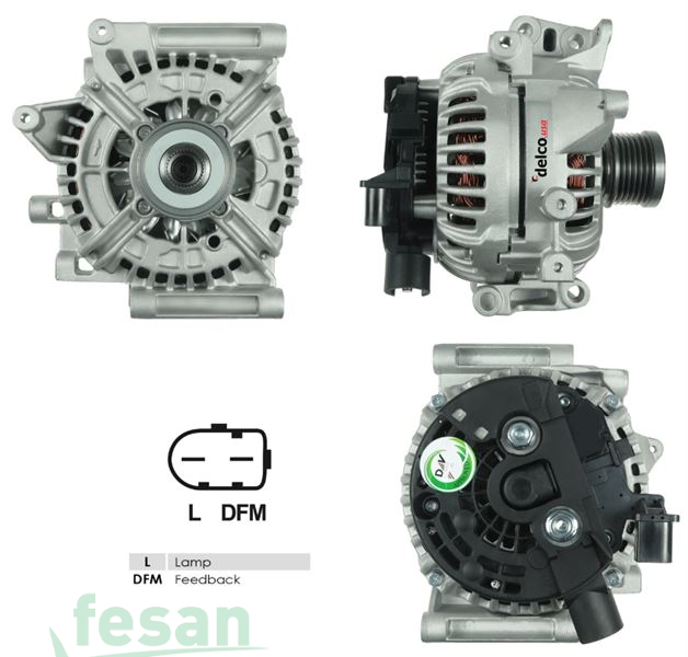 BOSCH DLA2550 12V ALTERNATÖR MERCEDES BENZ C200 W203 S203 W211 2003-2008 200AHM