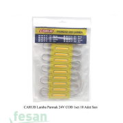 0409977 24V PARMAK LAMBA COB KABLOLU SARI