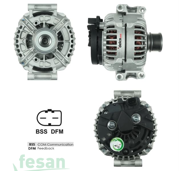 BOSCH DLA2590 12V ALTERNATÖR MERCEDES VIANO VITO VIANO 2.2 CDI (COM-DFM) 200AHM 2003-2010 2006-2011