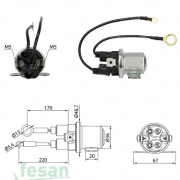 ZM 8408 MİTSUBİSHİ 24V ARA OTOMATİĞİ VOLVO 9700 9900 CAMİNHOES FH-FM TRUCK