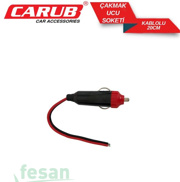 1700815 ÇAKMAK UCU SOKETİ KABLOLU 20CM