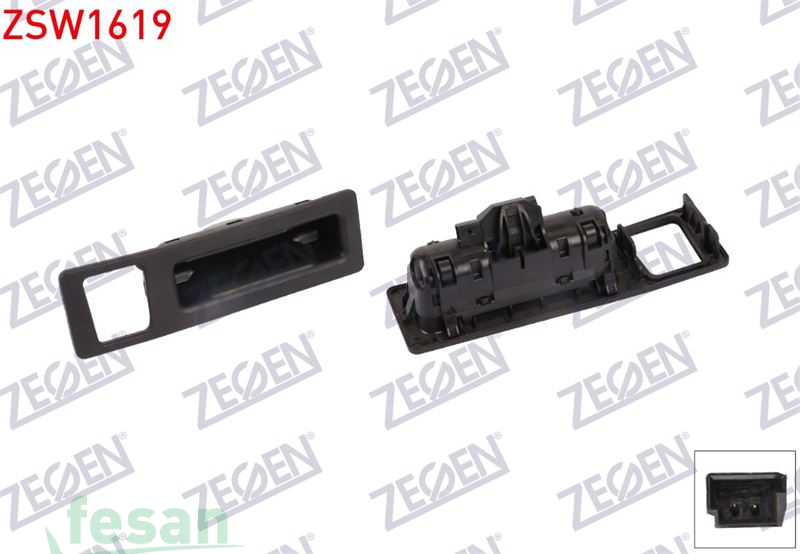ZSW1619 BAGAJ KİLİT BUTONU BMW F45 2014> F30-F31 F34 2011> F32-F33-F36 2015> F10-F11 2010> F48 2014> F25 2010> F15-F85 2012> KAMERA DELİKLİ