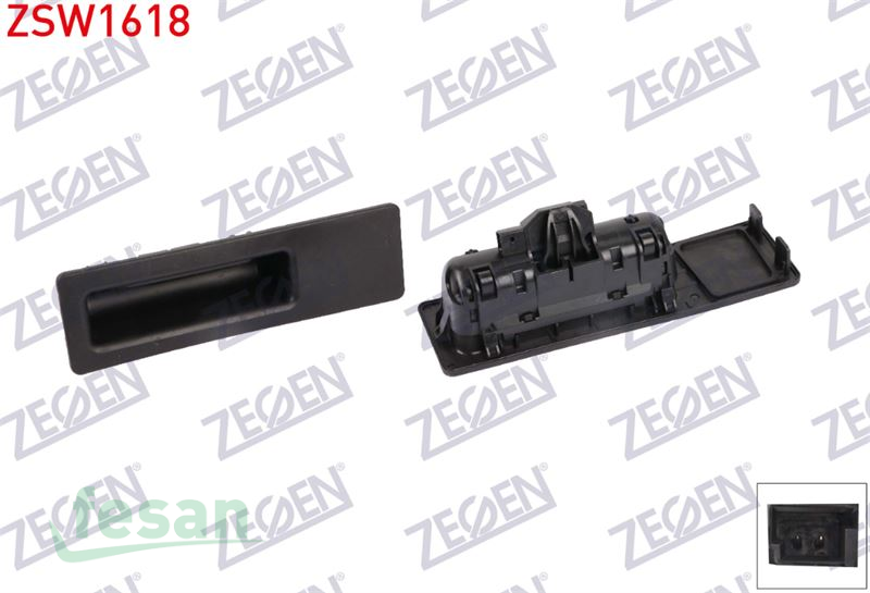 ZSW1618 BAGAJ KİLİT BUTONU BMW F45 2014> F30-F31 F34 2011> F32-F33-F36 2015> F10-F11 2010> F48 2014> F25 2010> F15-F85 2012>