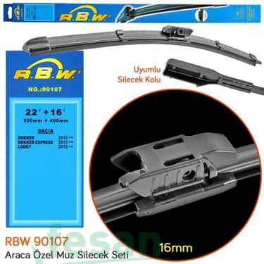 90107 SİLGİ SÜPÜRGESİ DACİA DOKKER LODGY 22''+16''