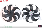 25-4409 12V FAN MOTORU VW POLO 1994-1995 A/C