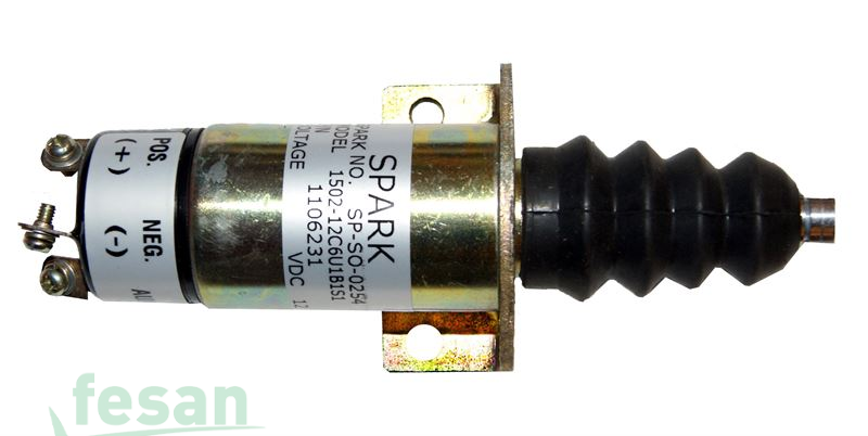 SO-0254 12V STOP SELONOİDİ WORDWARD 2FİŞ