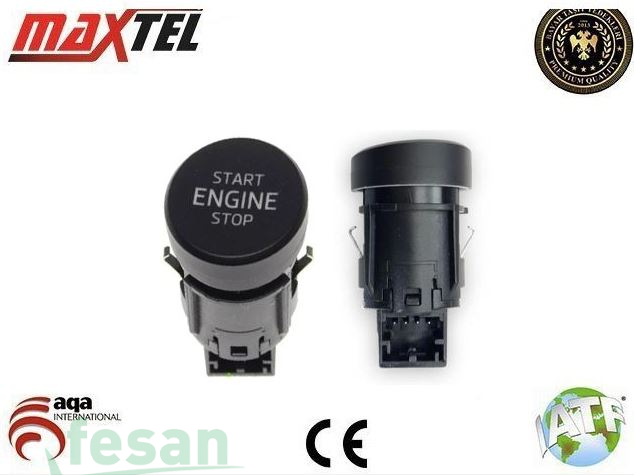 16020217 START STOP DÜĞMESİ SKODA FABİA II COMBİ 2006-2014 OCTAVİA III 2004-2013 SUPERB II 2008-2015 YETİ 2009-2017