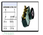 NESAN NS 19100 ANAHTAR 4LÜ FLAŞÖR MASSEY FERGUSON MF