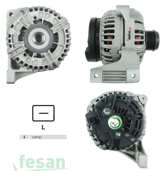 BOSCH DLA3810 12V ALTERNATÖR VOLVO S60 S80 XC90 2001 2004 D+UC 160AHM TERS DÖNÜŞ TEK FİŞ