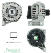 BOSCH DLA3810 12V ALTERNATÖR VOLVO S60 S80 XC90 2001 2004 D+UC 160AHM TERS DÖNÜŞ TEK FİŞ