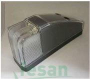 TAS 020B-12 12 V TEPE LAMBASI BÜYÜK LEDLİ BEYAZ 0403 TİP