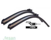 SW907 SİLGİ SÜPÜRGESİ CİTROEN BERLİNGO FORD FİESTA TOYOTA AVENSİS FİAT EGEA 15  26