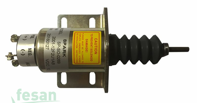 SO-0269 12V STOP SELONOİDİ WORDWARD 3FİŞ