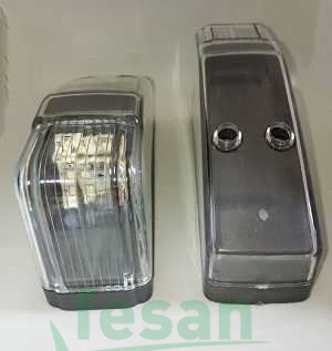 TAS 020 12V TEPE LAMBASI LEDLİ 304 S-K-Y-B BK 44L