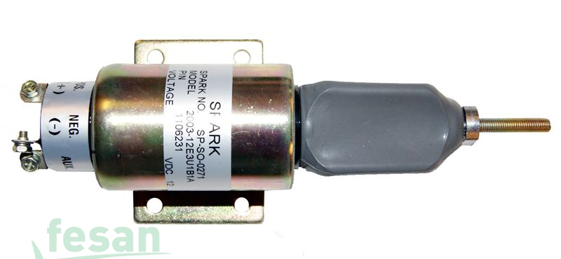 SO-0273 12V STOP SELONOİDİ WORDWARD 3FİŞ KA-2531