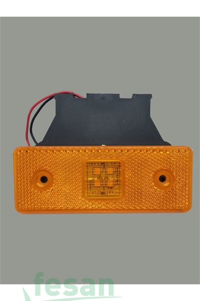 TAS 003S 24S 24V SİDE MARKER LEDLİ ARKASI DÜZ 4LED BK48L OND3000L 24S TAS 003S