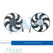 417000 12V FAN MOTORU VW PASSAT 200W 2006-2015