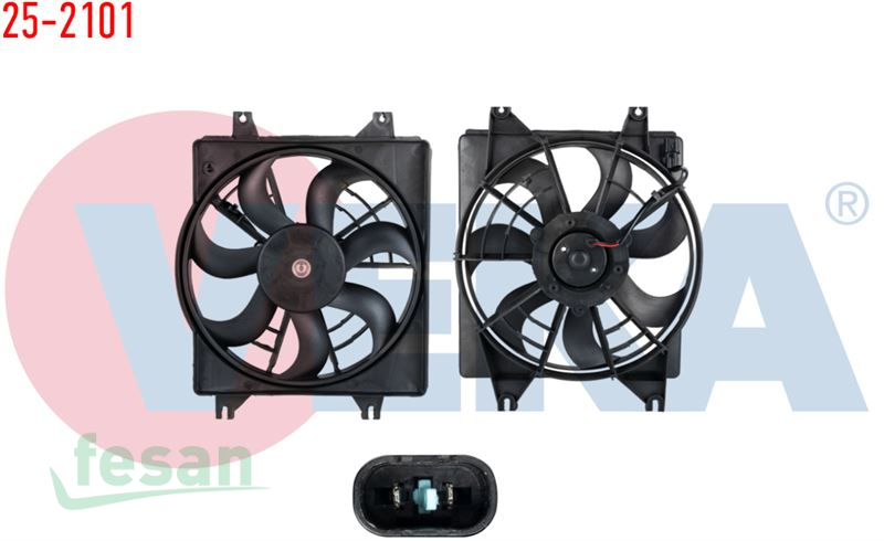 25-2101 FAN MOTORU HYUNDAI ACCENT 1.3-1.5-1.6 2000-2005 DAVLUMBAZLI TEKLİ
