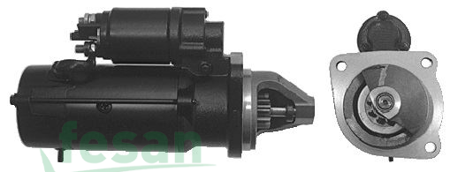 STR 4148 ISKRA 12V MARŞ MOTORU ATLAS MF JCB 10D 4.2KW 3KULAK