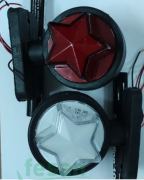 BL026 12-24V TAKOZ LAMBA MAXİ STAR KIRMIZI-BEYAZ