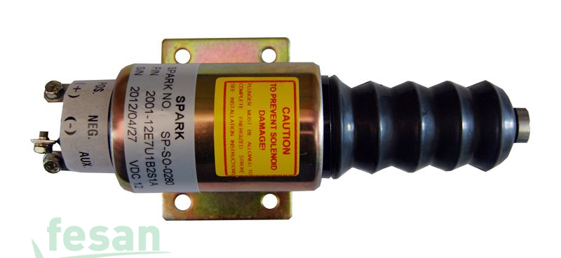 SO-0280 12V STOP SELONOİDİ CUMMİS 3FİŞ