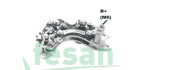 UNİ REC 881 DELCO DİOT TABLASI VECTRA KADETT DER 1000 DER 1004 RD 20 DEL0020