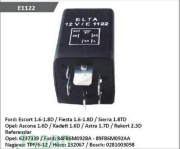 E1122 12V ISITMA RÖLESİ OPEL AUDI FORD