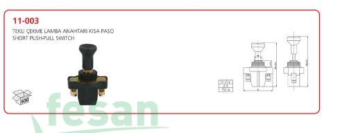 AKSA 11-003 ANAHTAR TEKÇEKME KISA PASO